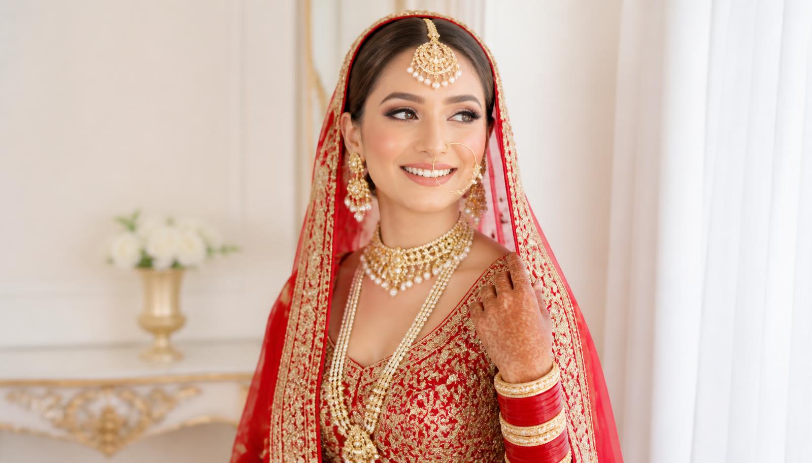 Bridal Makeup at Lure'ay Luxury Salon