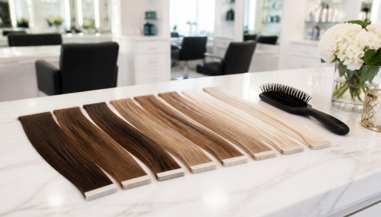 Glue Extensions at Lure'ay Luxury Salon
