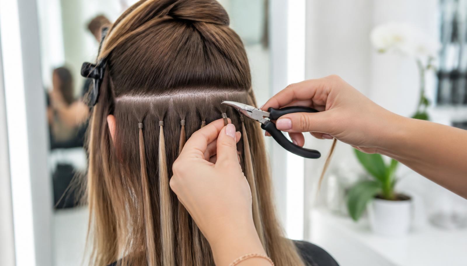 Micro Ring Extensions at Lure'ay Luxury Salon