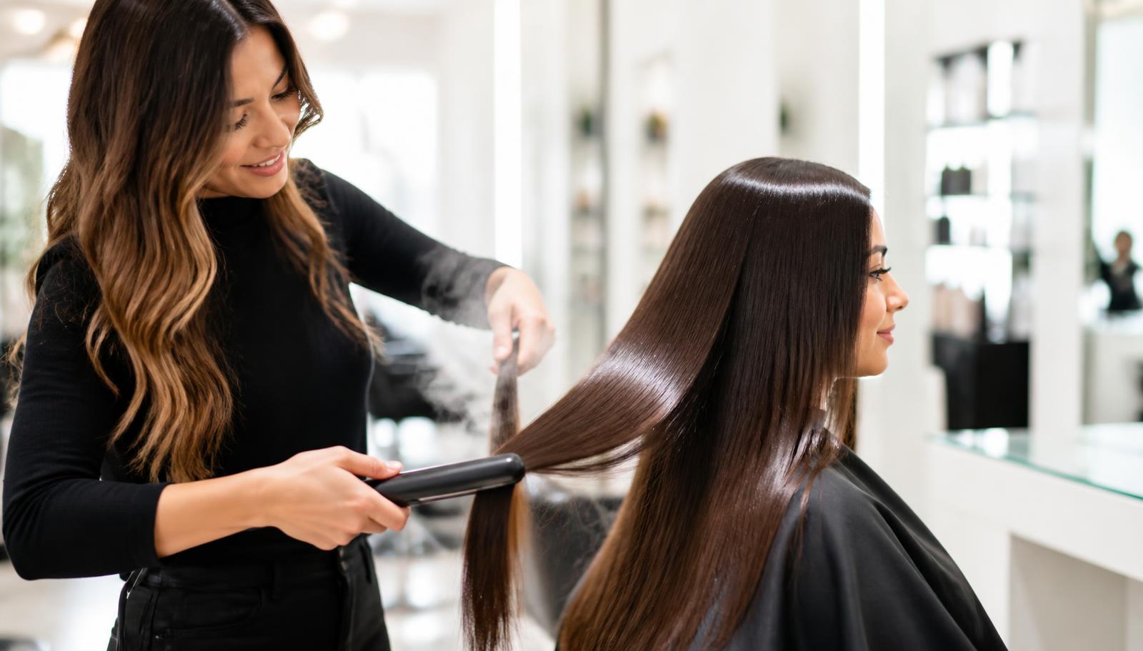 Smoothening at Lure'ay Luxury Salon