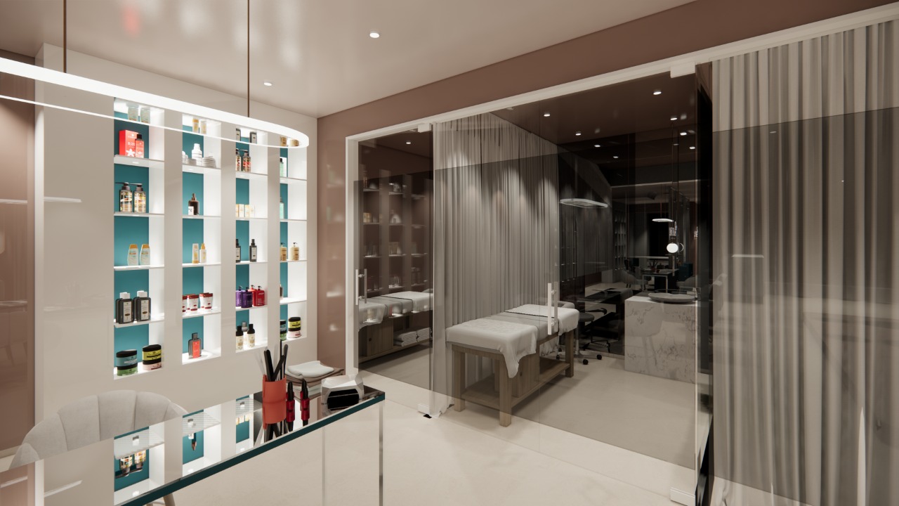 Private treatment suite at Lure'ay